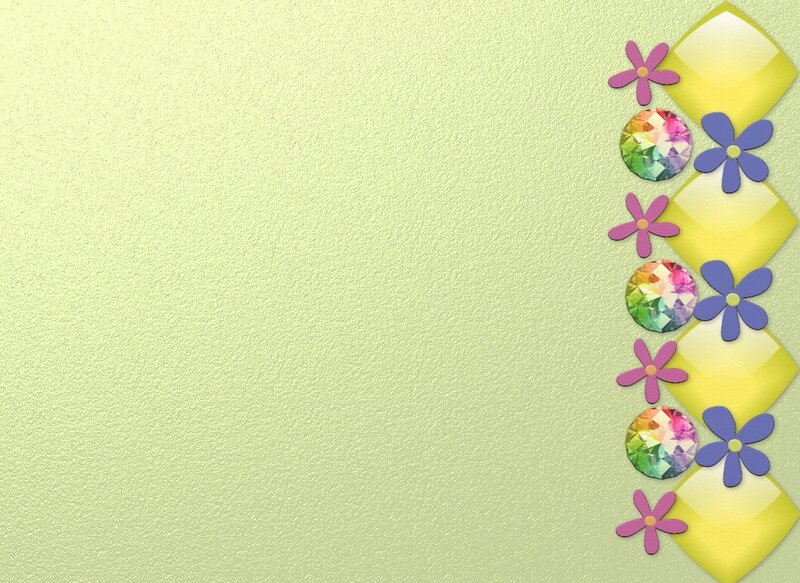 colorful flower border design