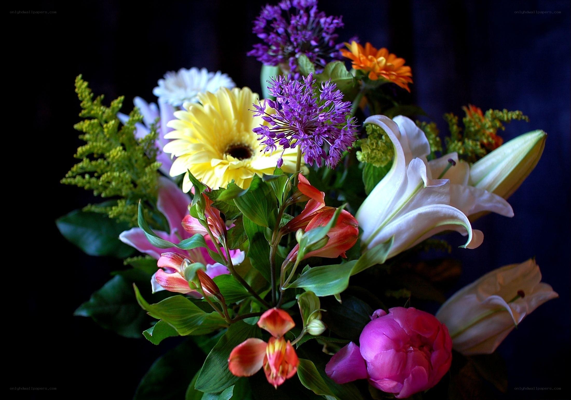 Colorful flower bouquet