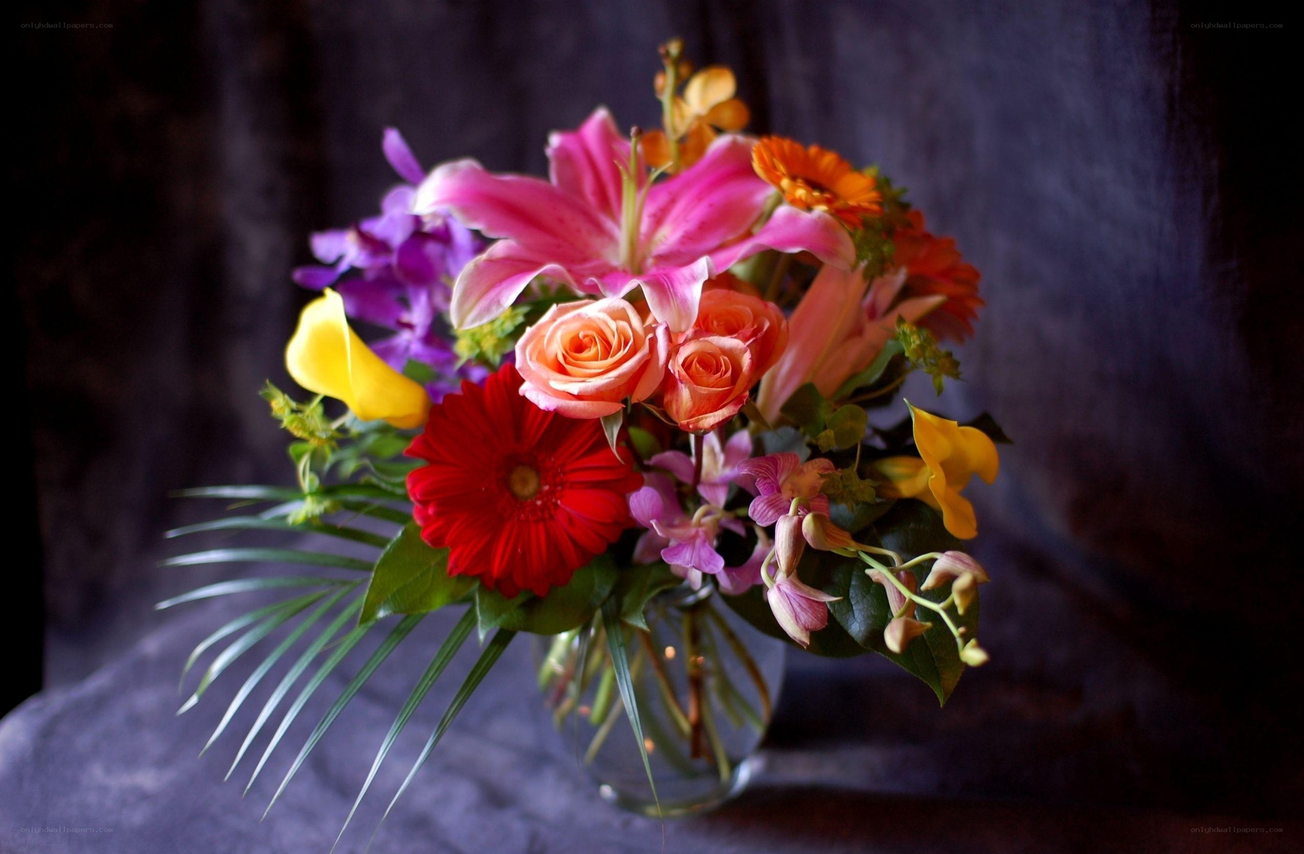 Colorful flower bouquet