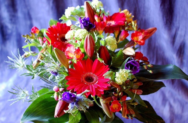 Colorful flower bouquet