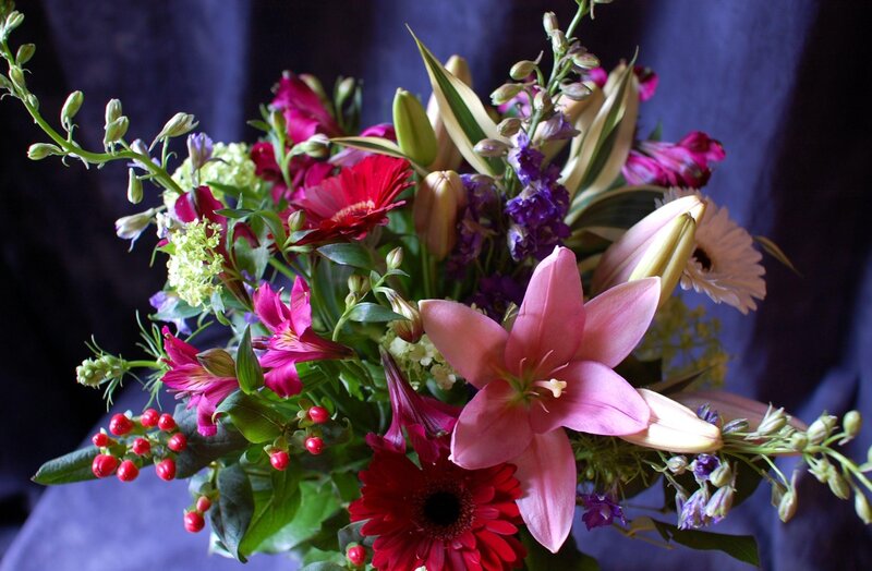 Colorful flower bouquet