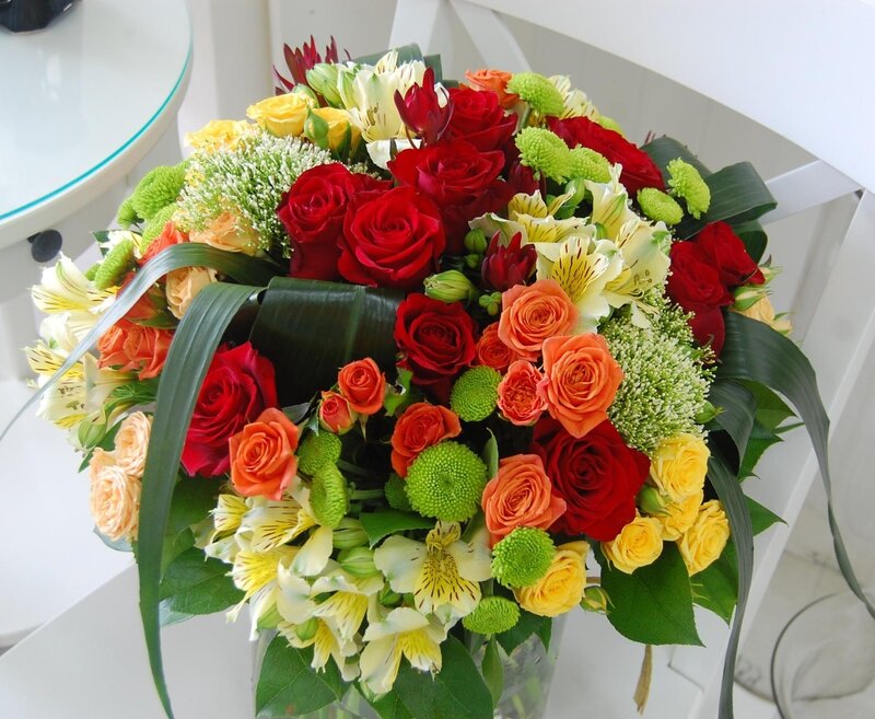 Colorful flower bouquet
