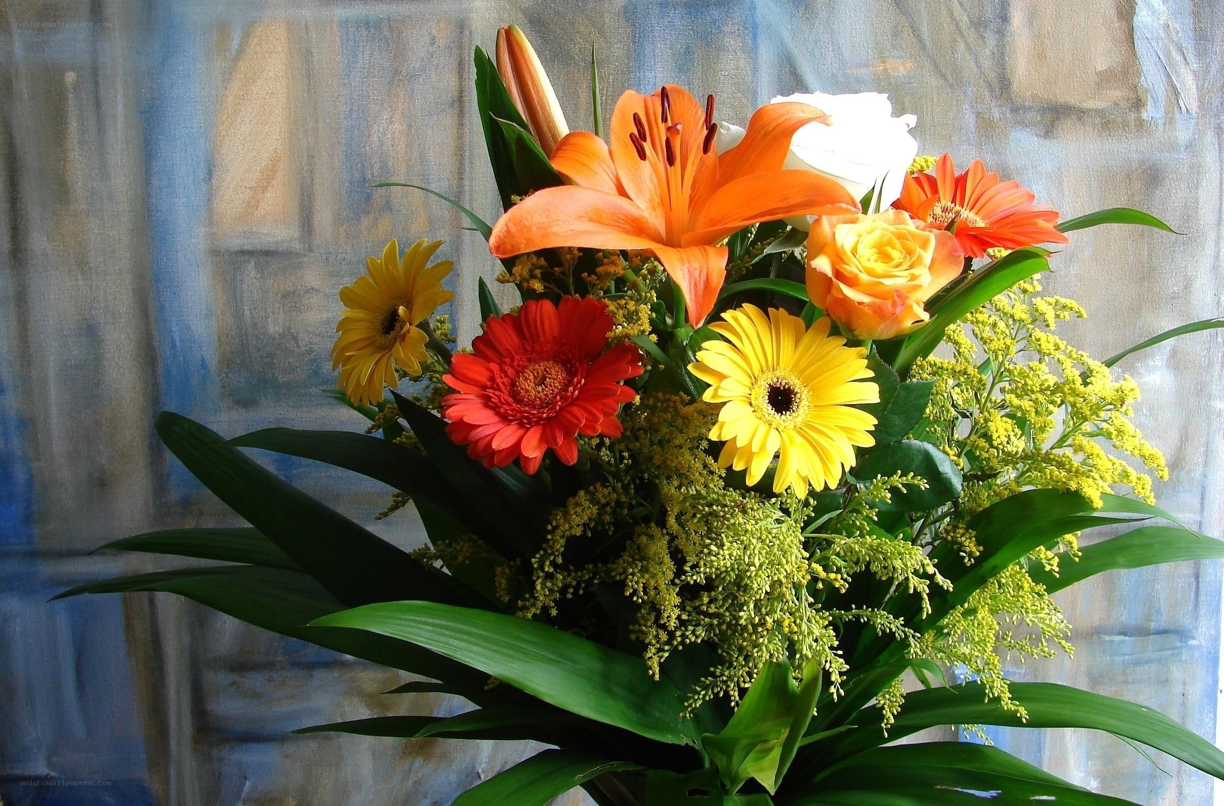 Colorful flower bouquet