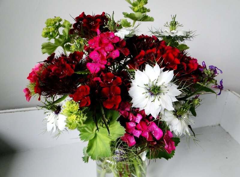 Colorful flower bouquet