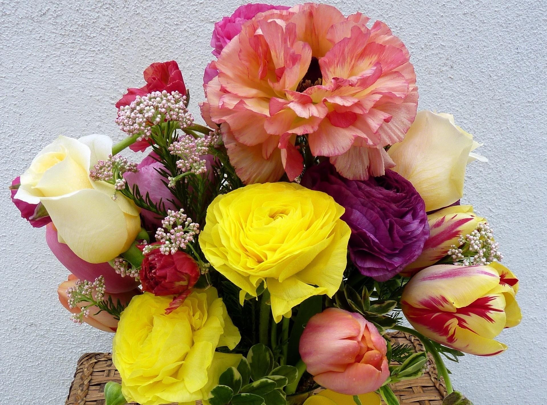 Colorful flower bouquet