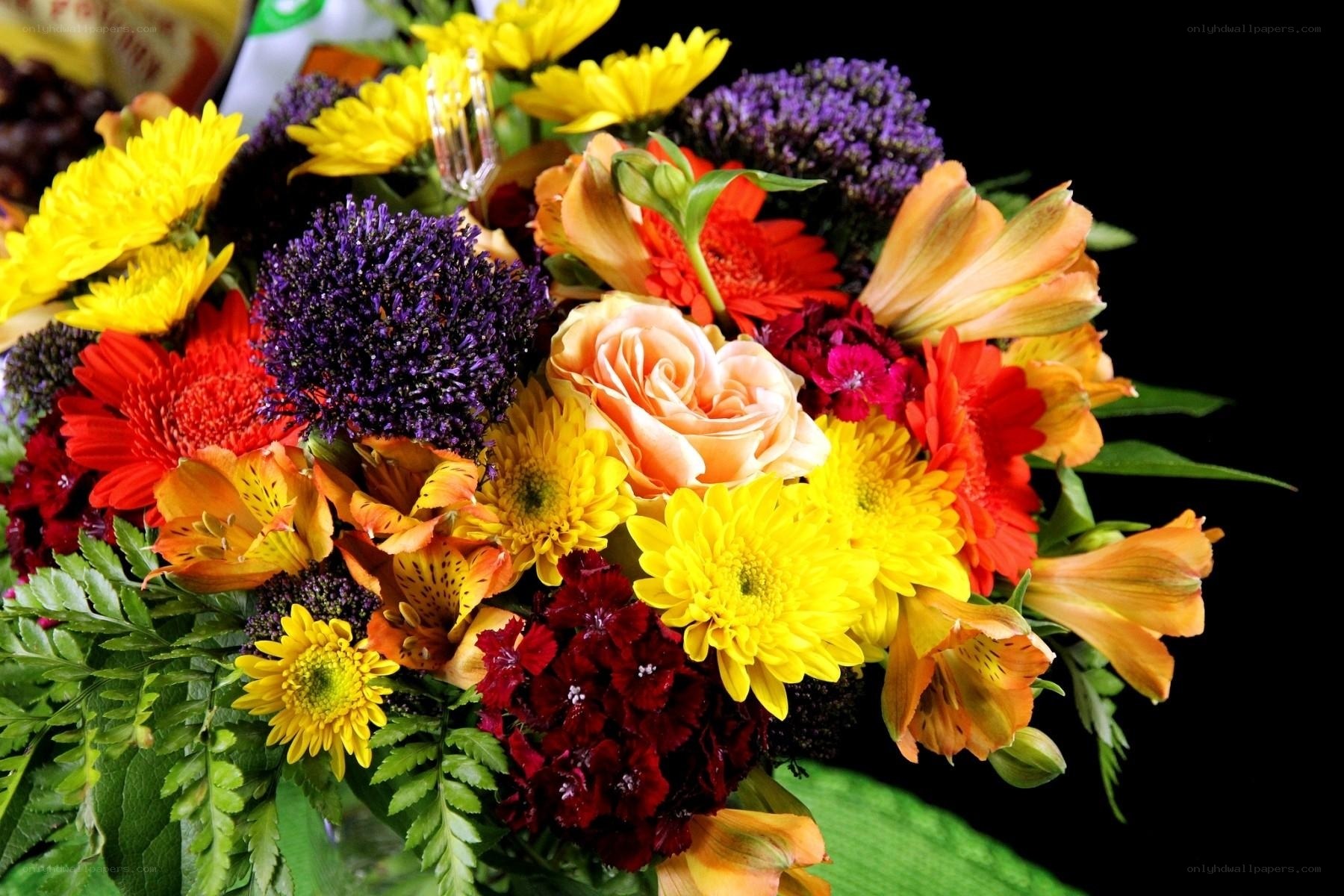 Colorful flower bouquet