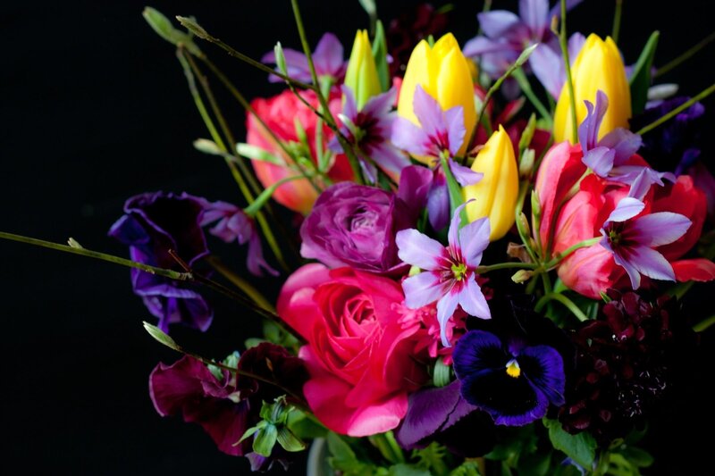 Colorful flower bouquet