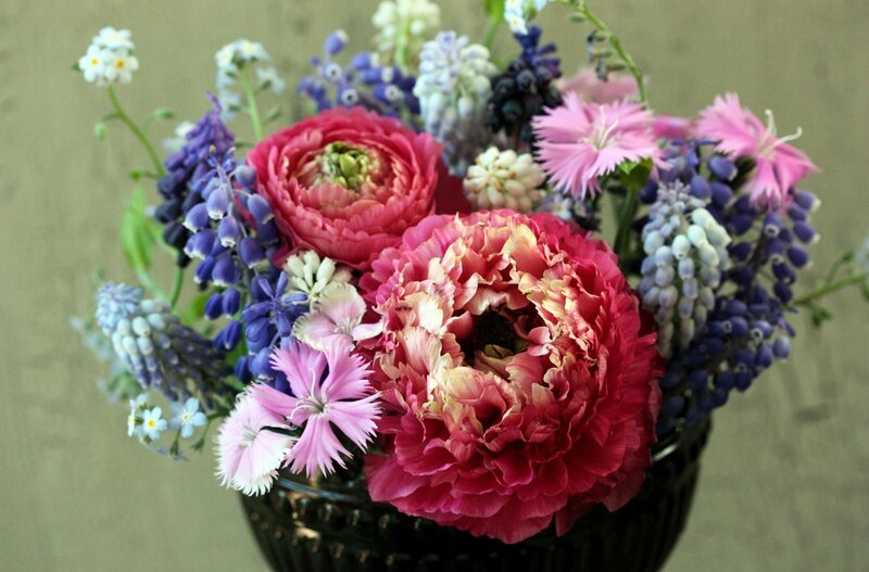 Colorful flower bouquet
