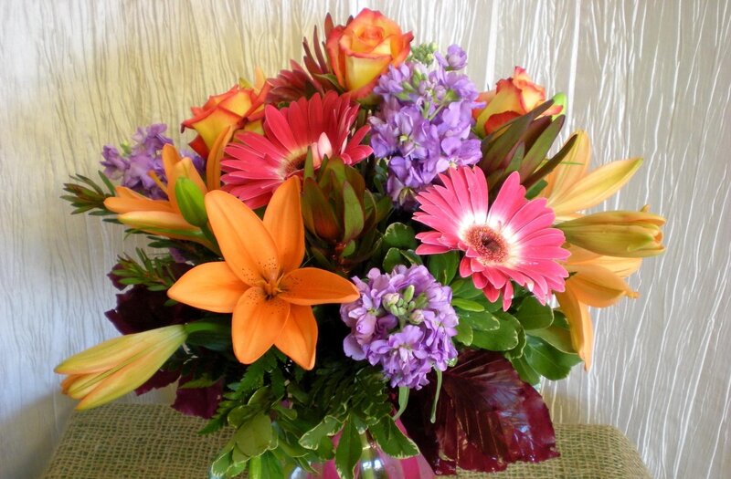 Colorful flower bouquet