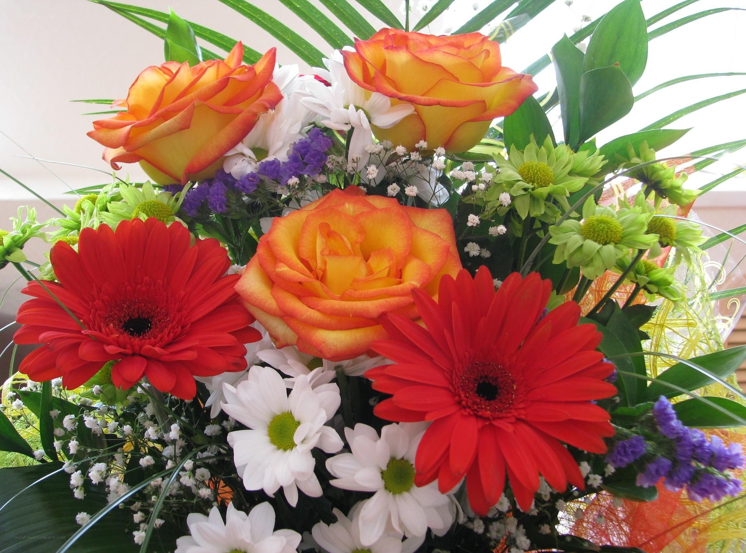 Colorful flower bouquet