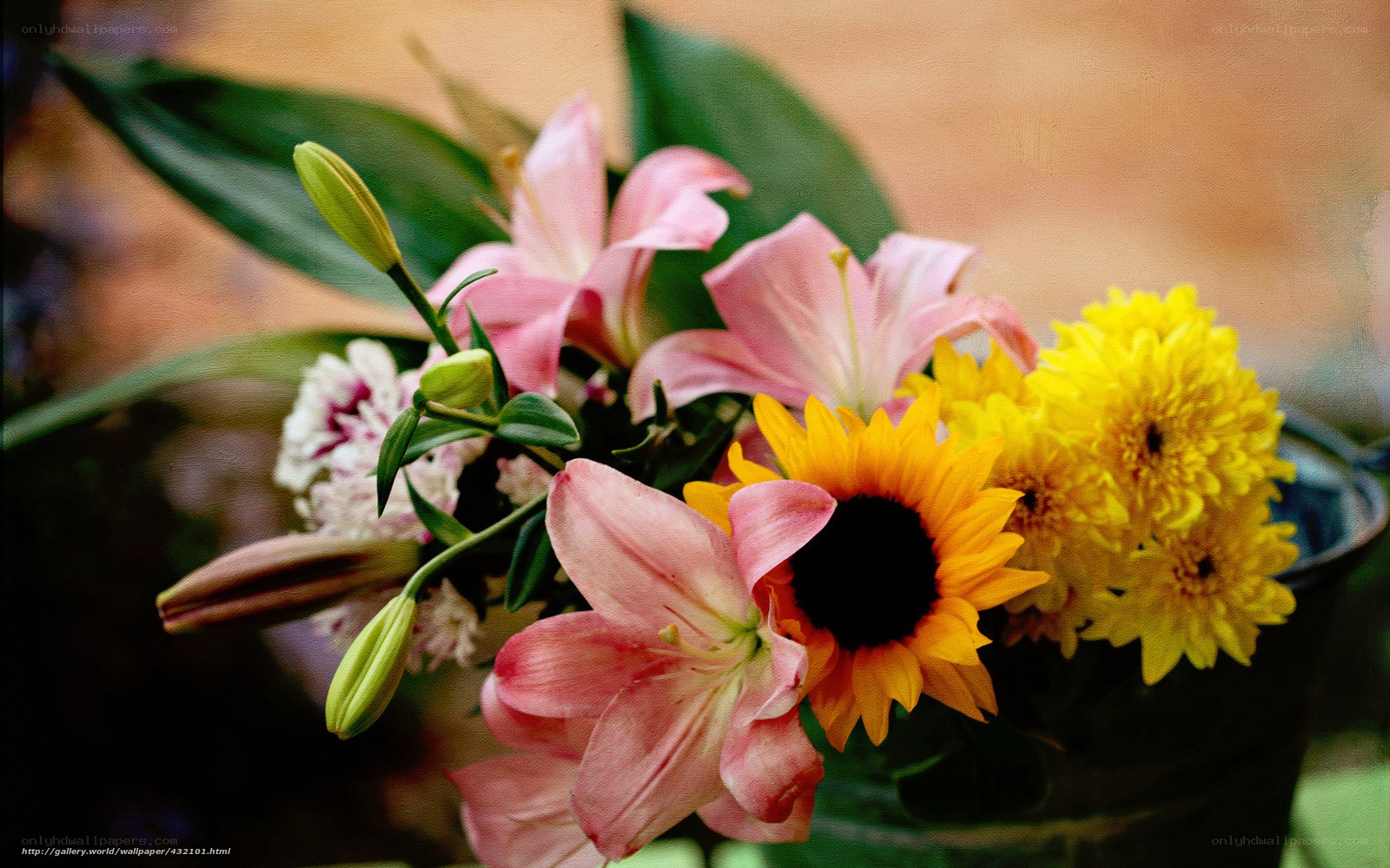 Colorful flower bouquet