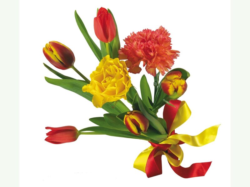 Colorful flower bouquet