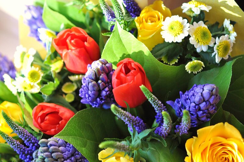 Colorful flower bouquet