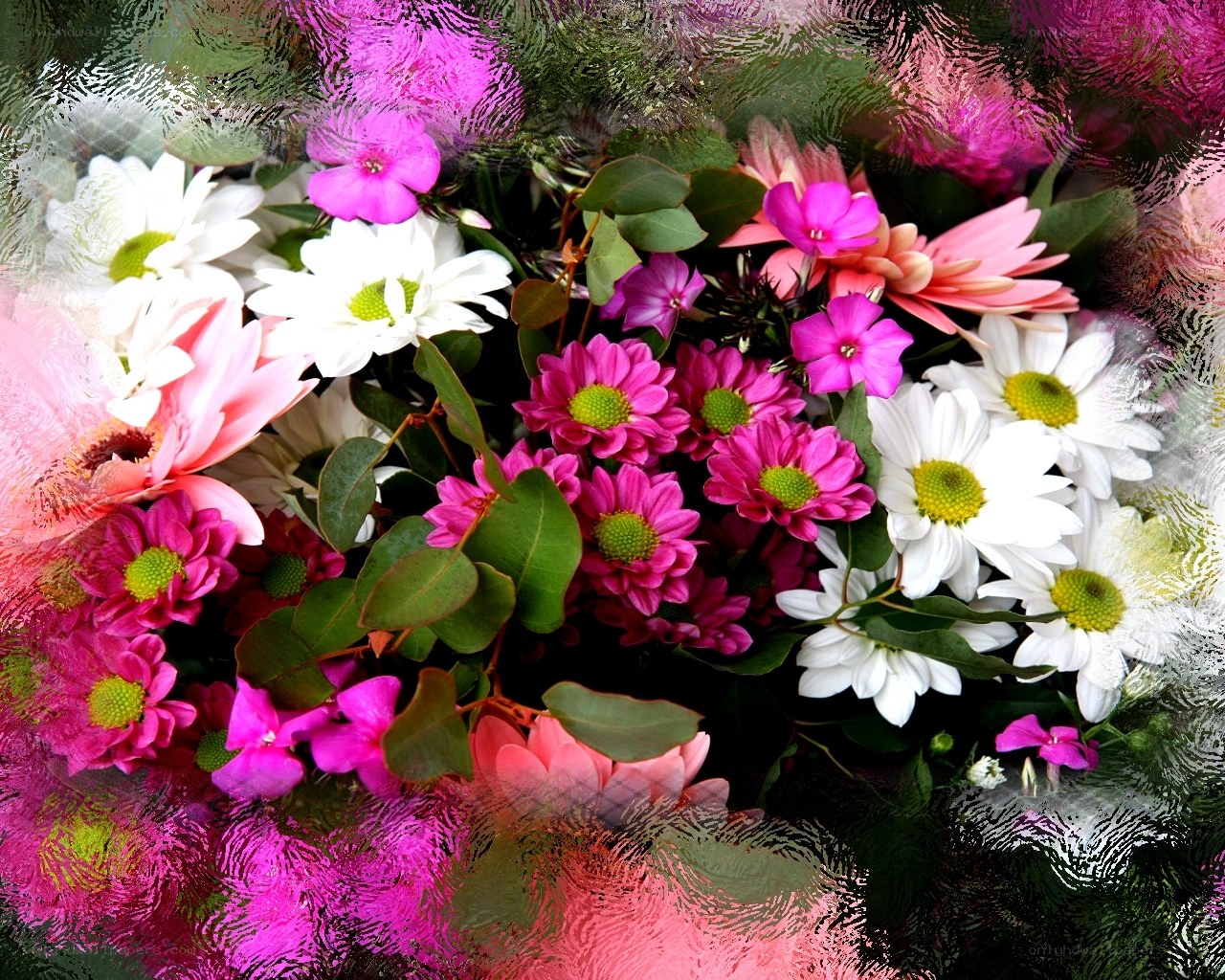 Colorful flower bouquet