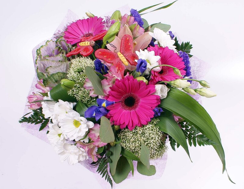 Colorful flower bouquet