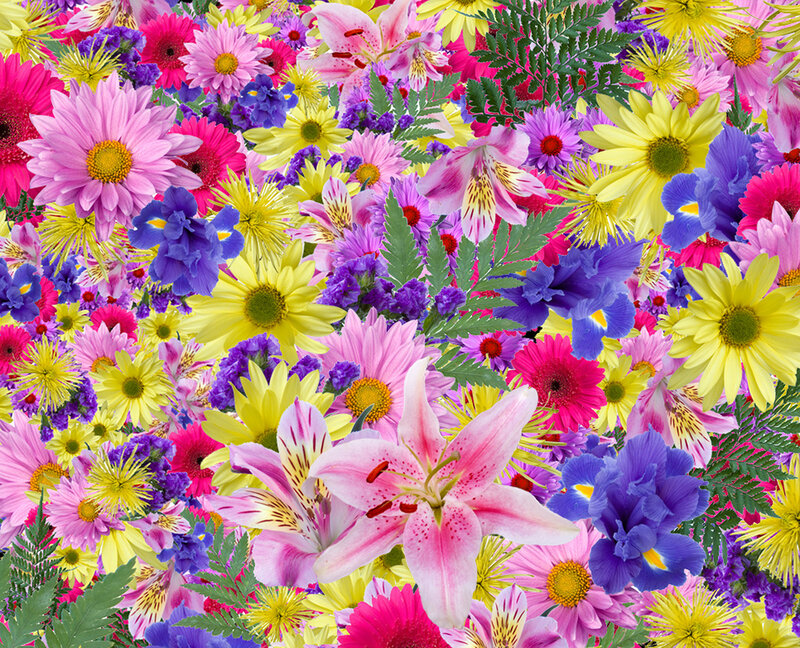 Colorful flower bouquet