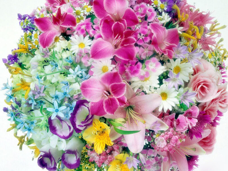 Colorful flower bouquet