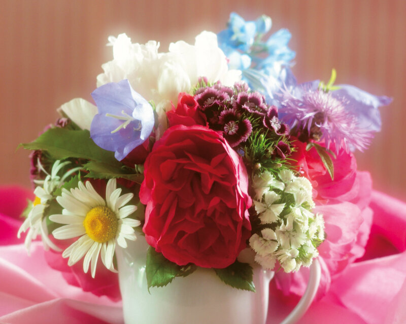Colorful flower bouquet