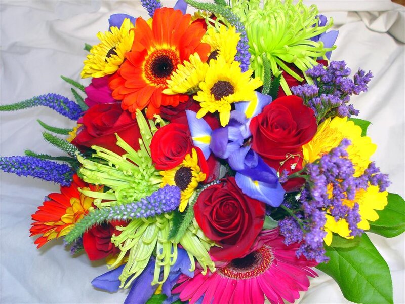 colorful flower bouquet
