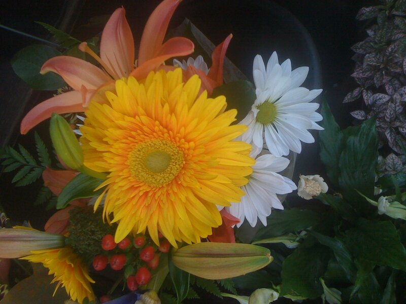 Colorful flower bouquet
