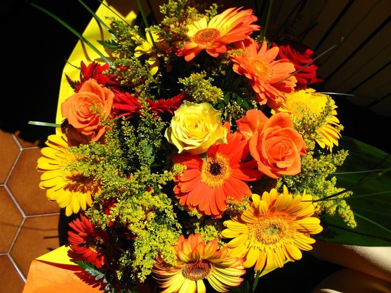 Colorful flower bouquet