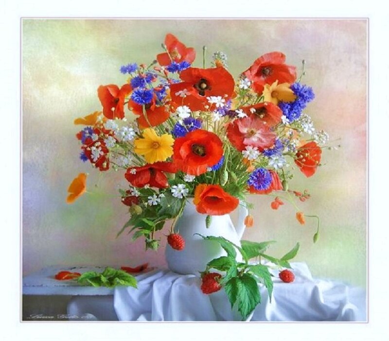 Colorful flower bouquet