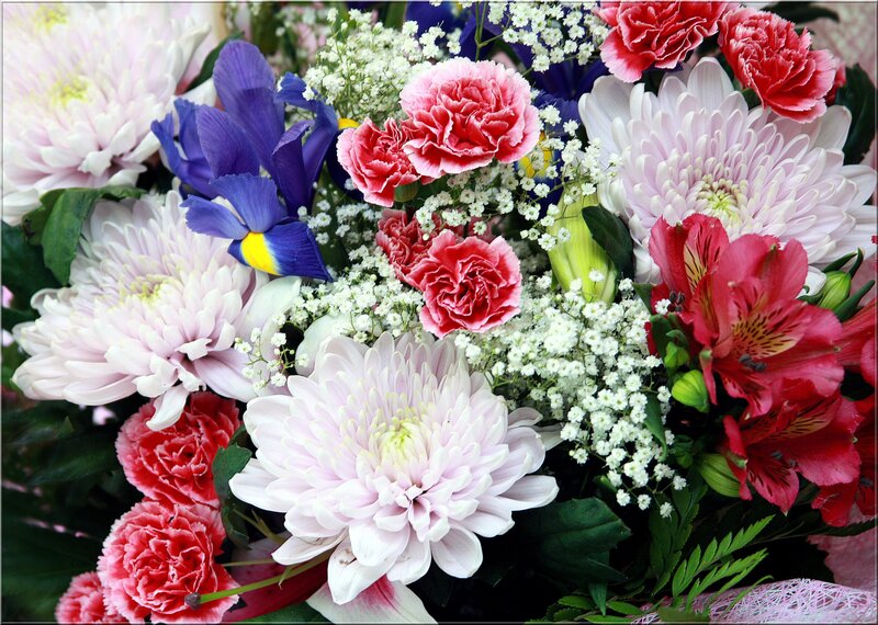 Colorful flower bouquet