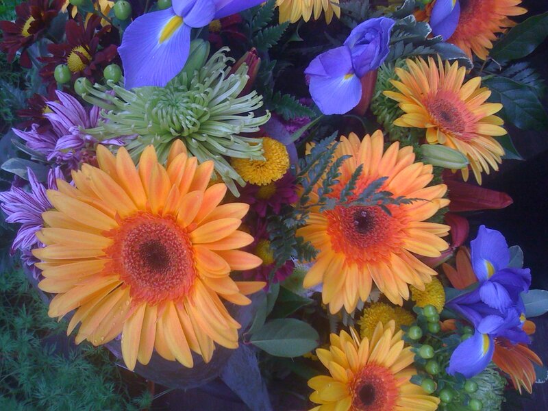 Colorful flower bouquet