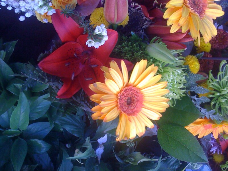 Colorful flower bouquet