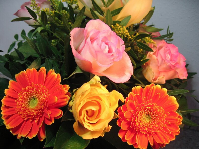 Colorful flower bouquet