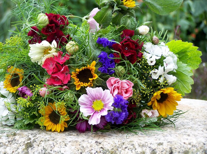 Colorful flower bouquet