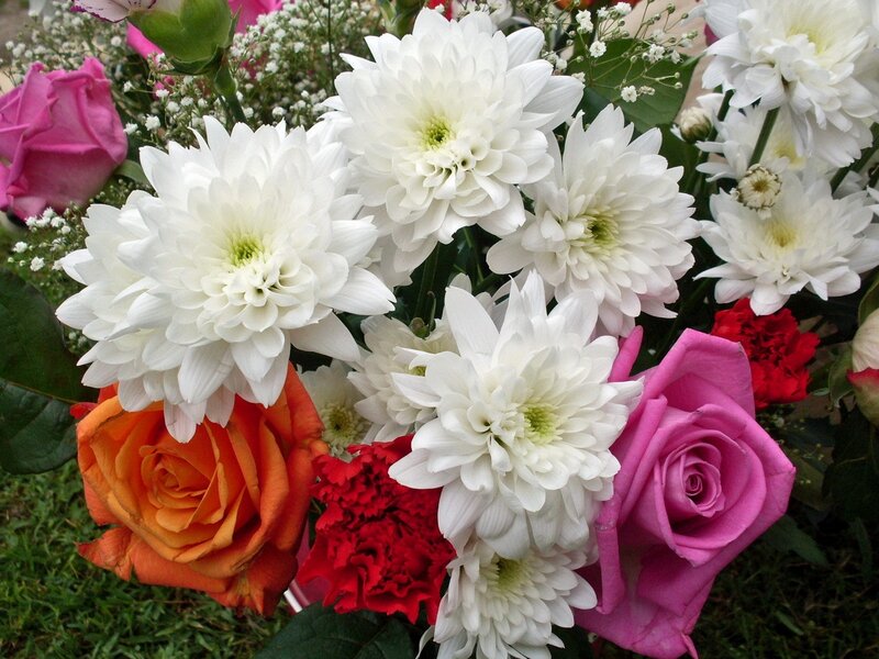 Colorful flower bouquet