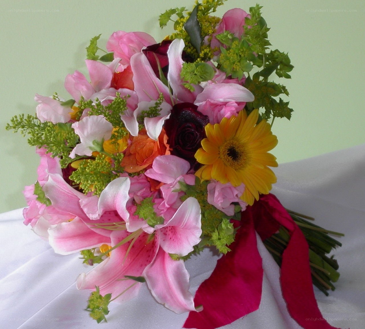 Colorful flower bouquet