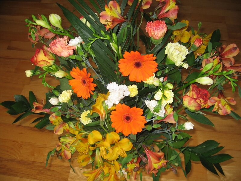 colorful flower bouquet