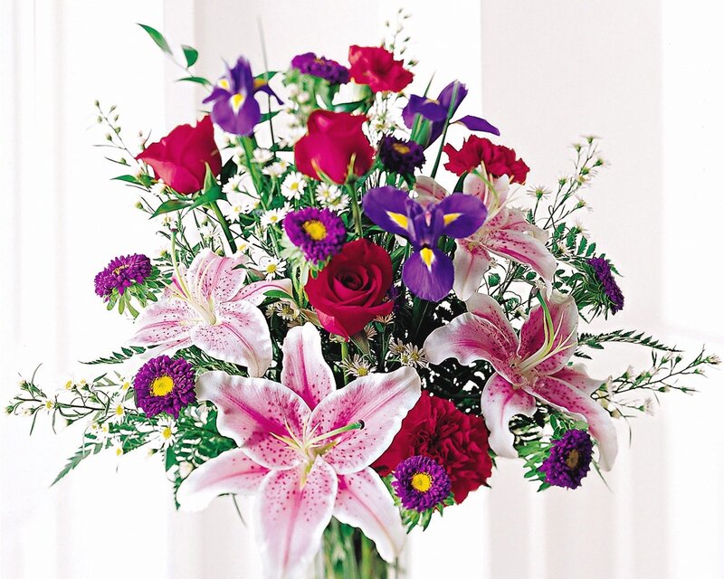 Colorful flower bouquet