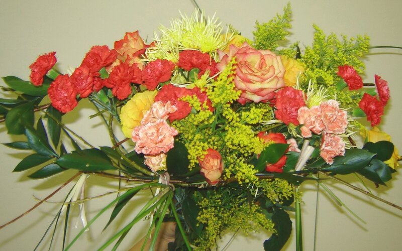 colorful flower bouquet