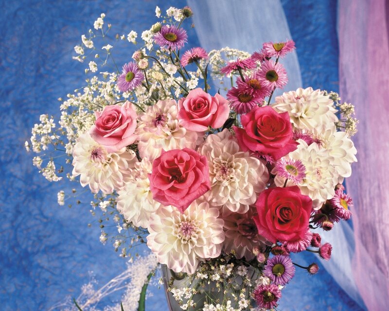 Colorful flower bouquet