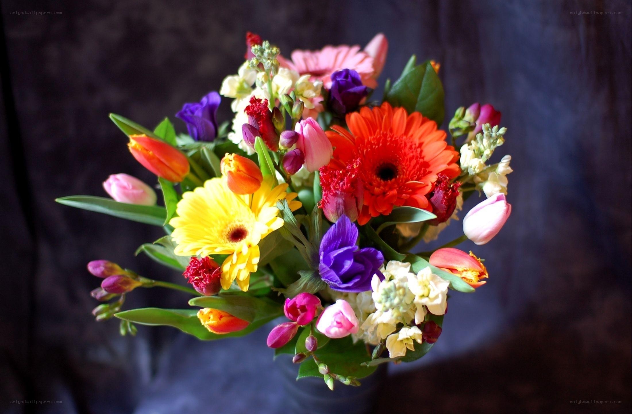 Colorful flower bouquet