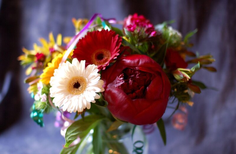 Colorful flower bouquet