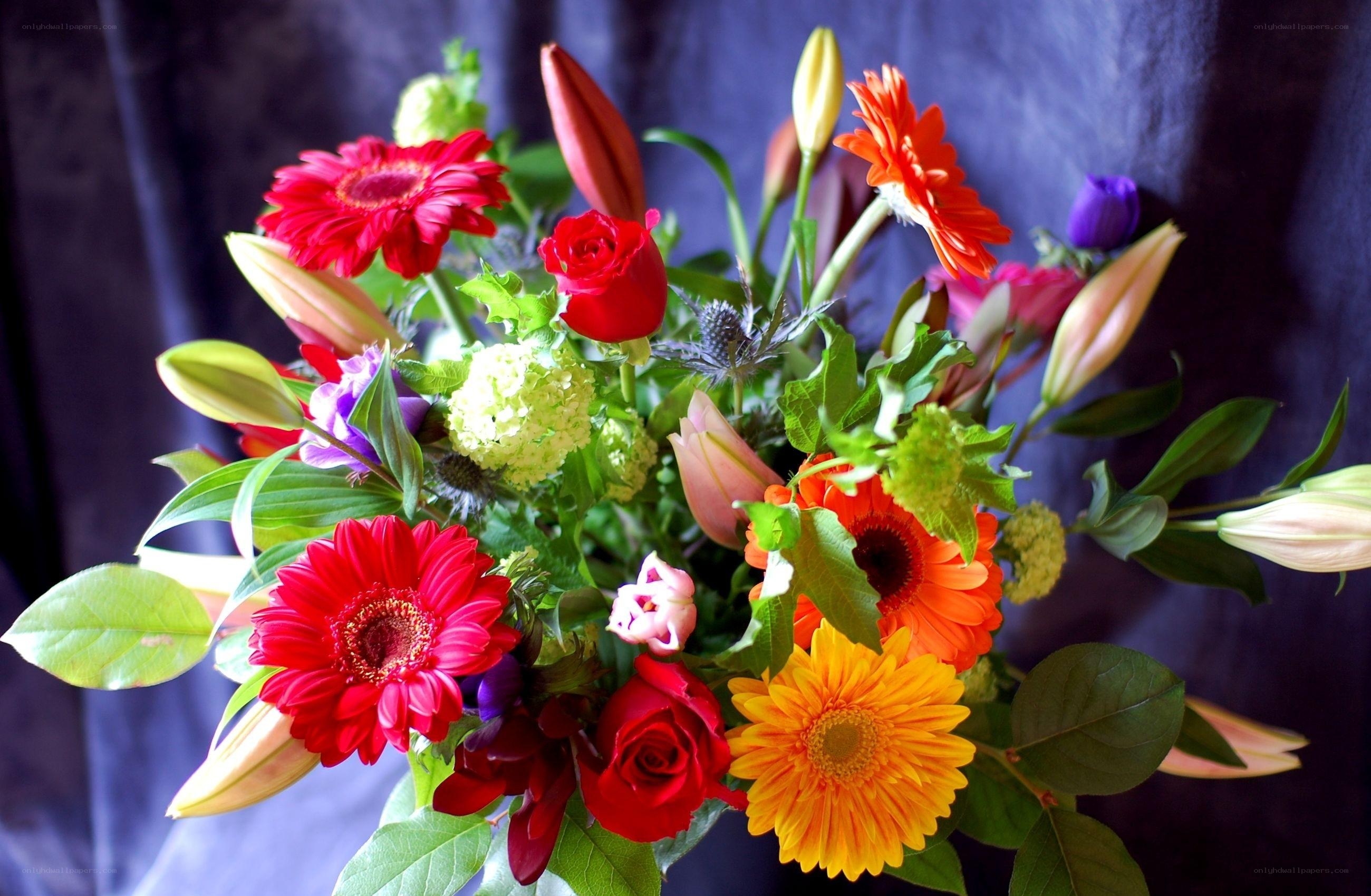 Colorful flower bouquet