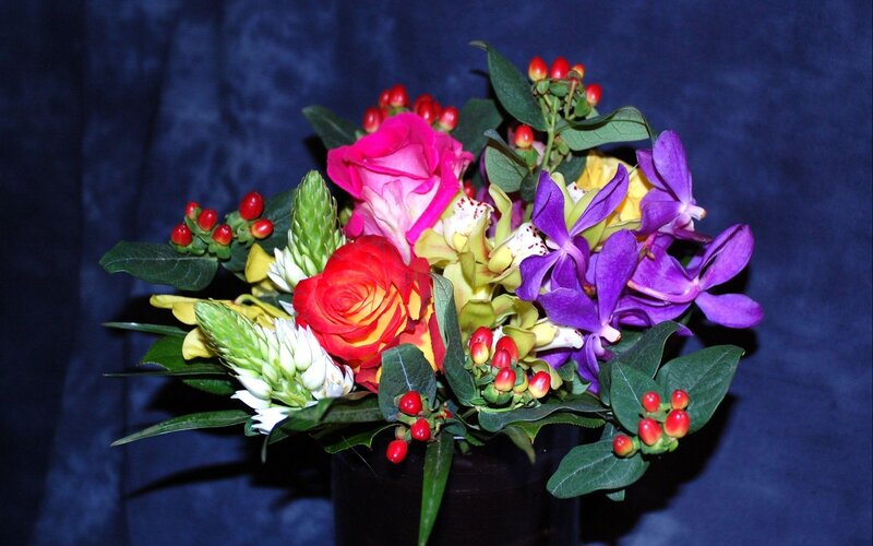 Colorful flower bouquet