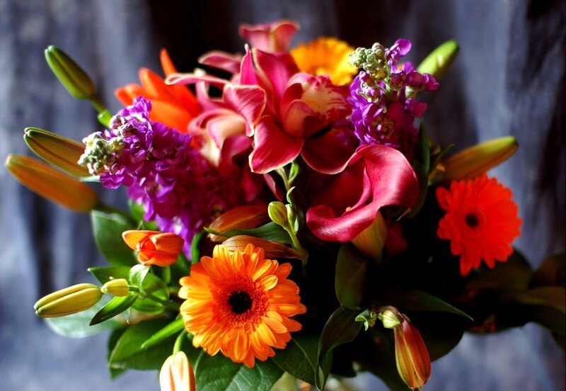 Colorful flower bouquet