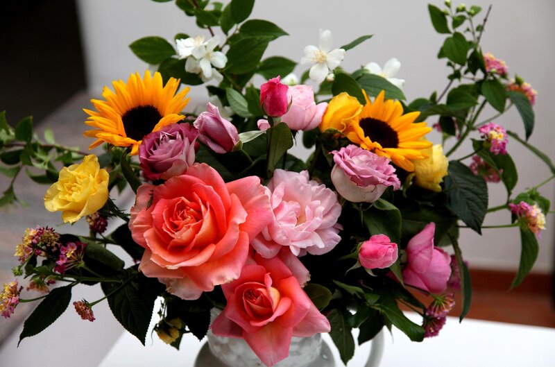 Colorful flower bouquet