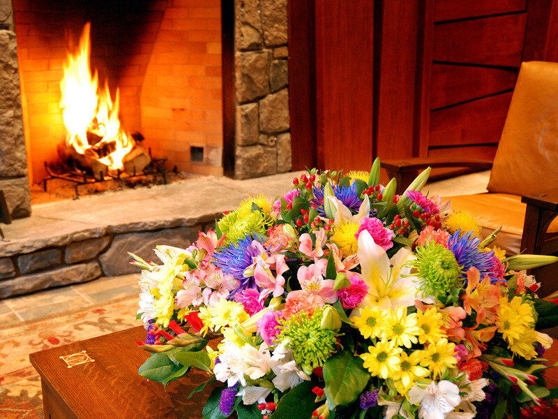 Colorful Flower Bouquet — Yellow, Cozy