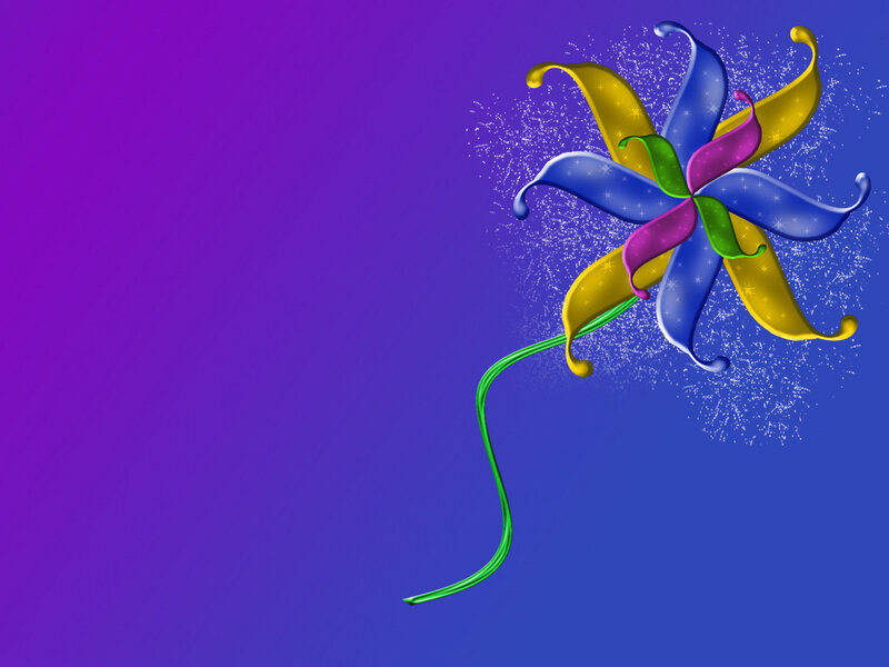 Colorful Flower Kite