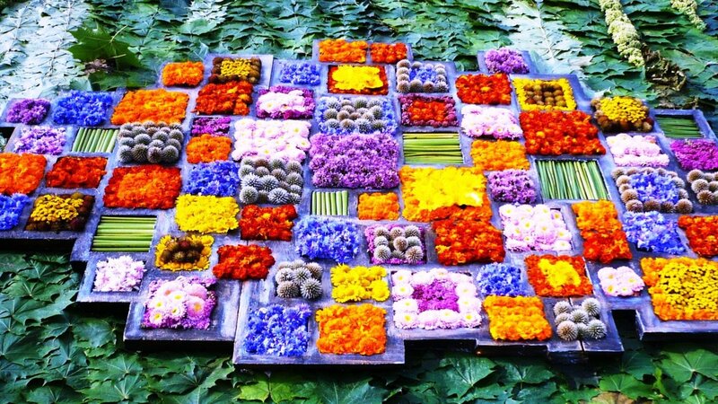 Colorful Flower Mosaic