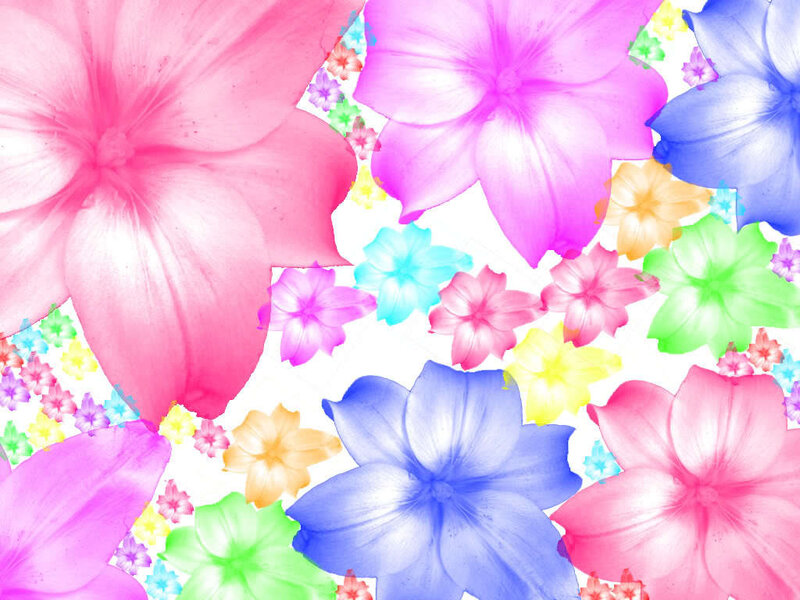 colorful flower pattern