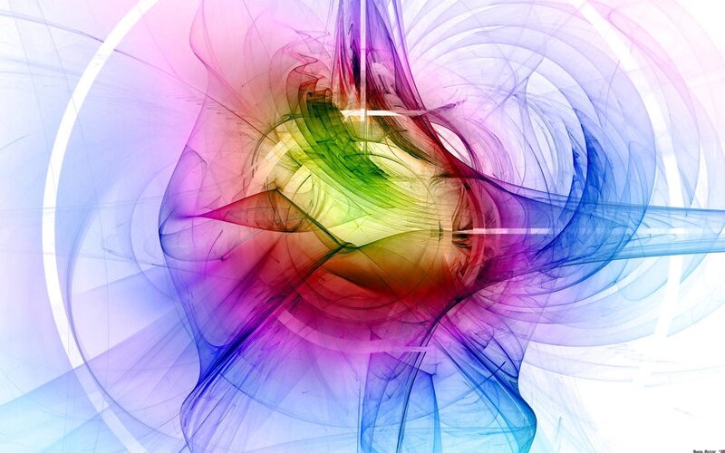 Colorful fractal abstract art