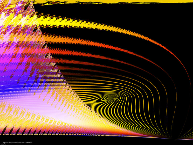 Colorful fractal abstract art