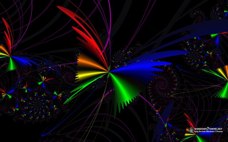 colorful fractal abstract art